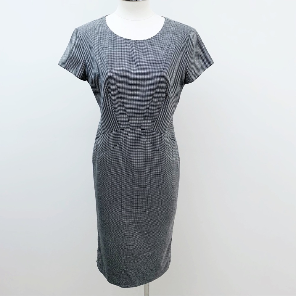Armani Collezioni Checkered Dress